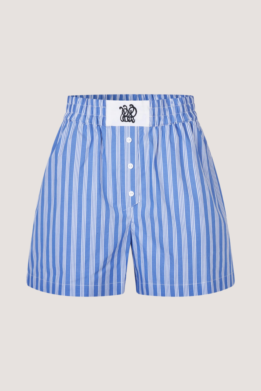 BAUM UND PFERDGARTEN - NARIE SHORTS - WEDGE BLUE STRIPE