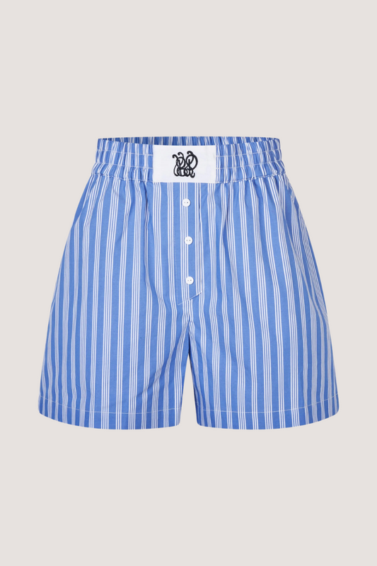 BAUM UND PFERDGARTEN - NARIE SHORTS - WEDGE BLUE STRIPE