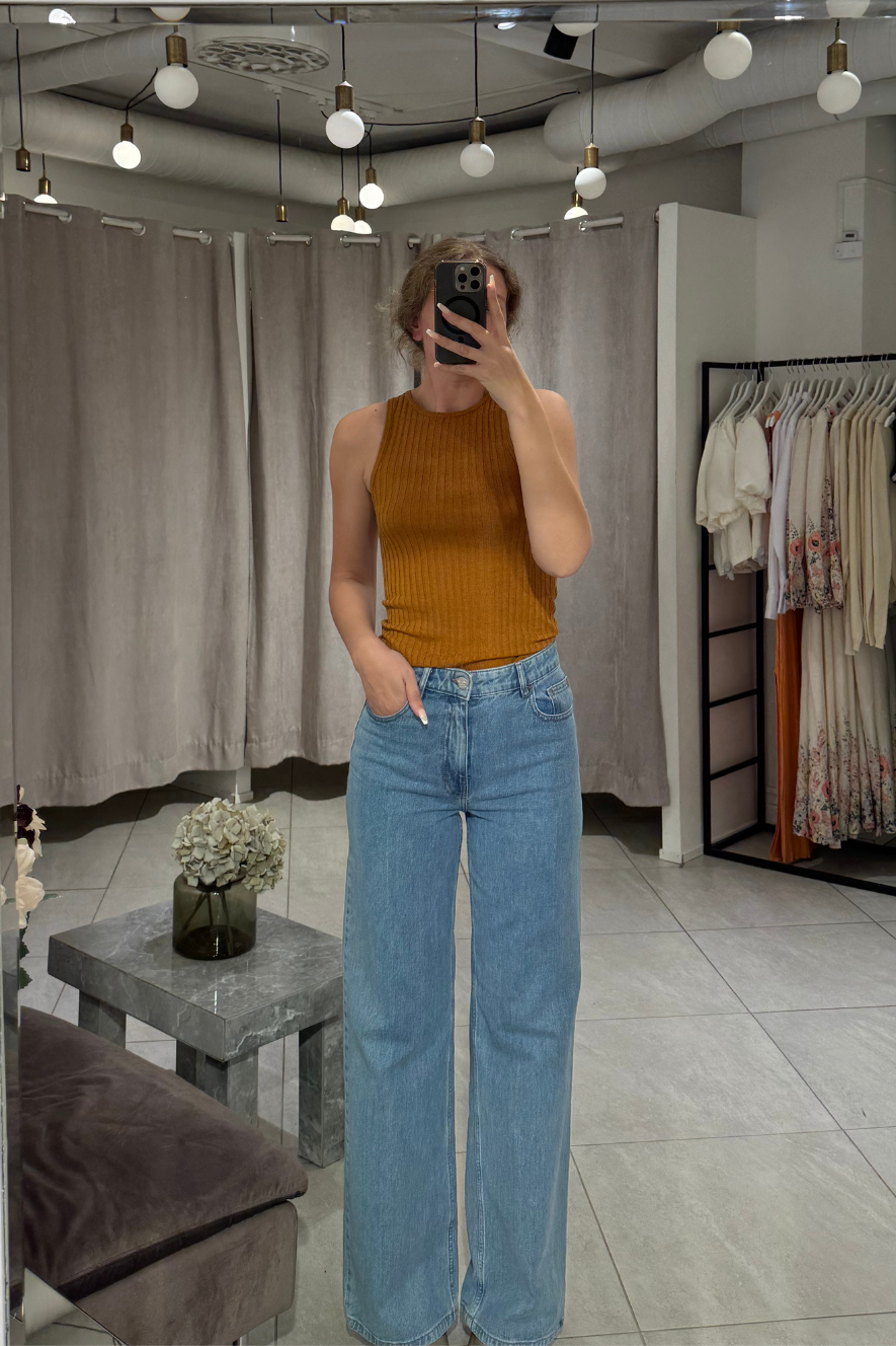 BAUM UND PFERDGARTEN - NINI JEANS - BLUE VINTAGE DENIM