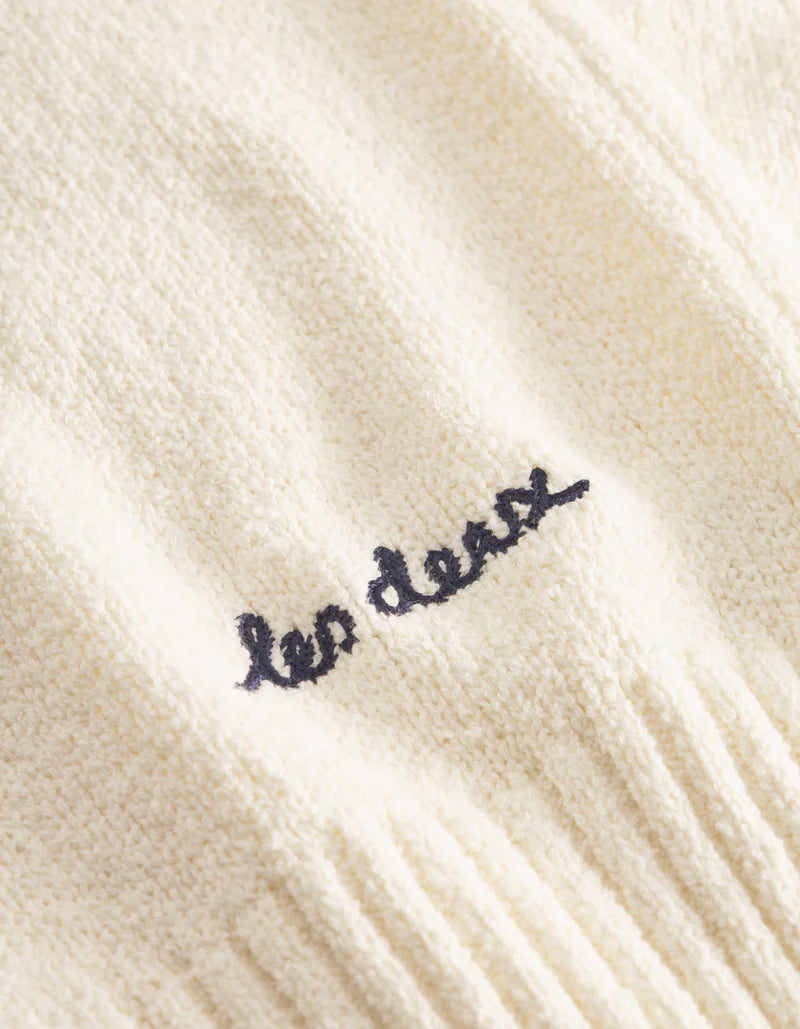 LES DEUX - BRAD ROUNDNECK KNIT - IVORY