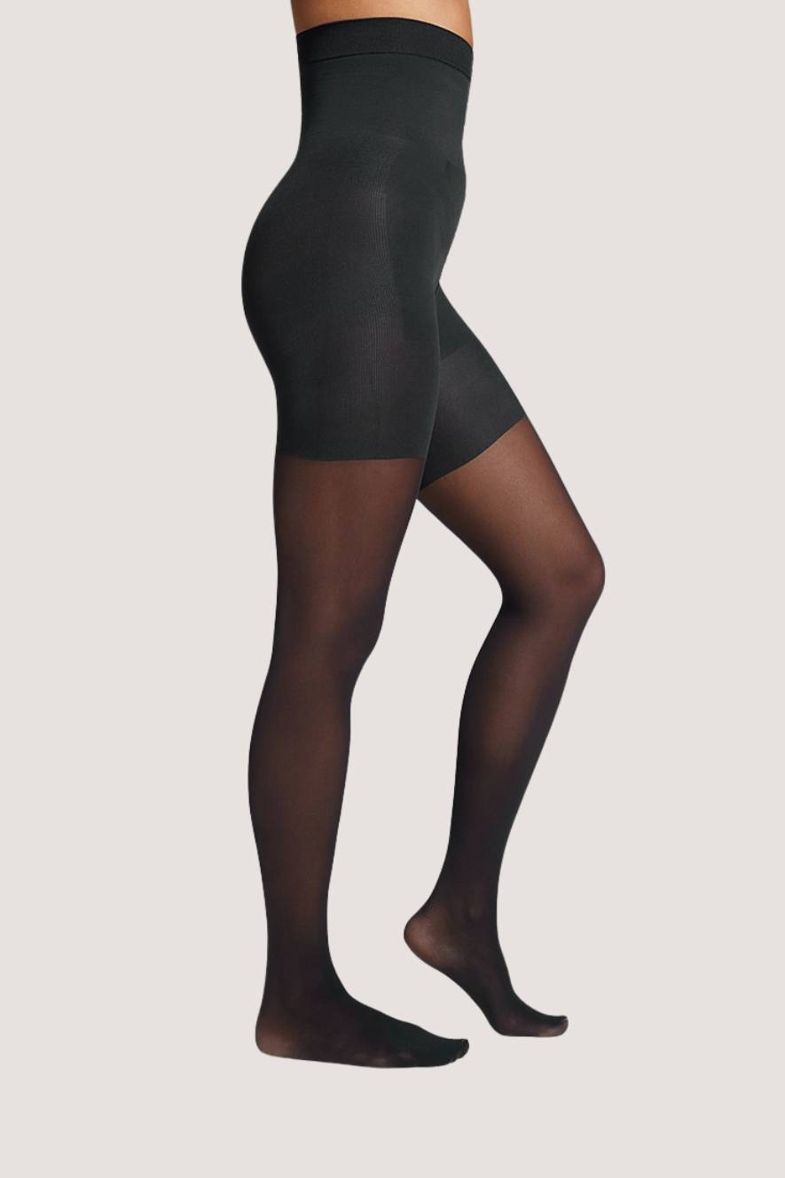 CALVIN KLEIN - WOMEN TIGHT 1P SHAPER 40 DN - BLACK