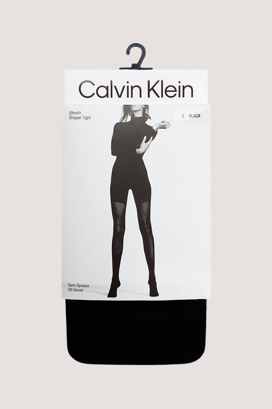 CALVIN KLEIN - WOMEN TIGHT 1P SHAPER 50 DN - BLACK