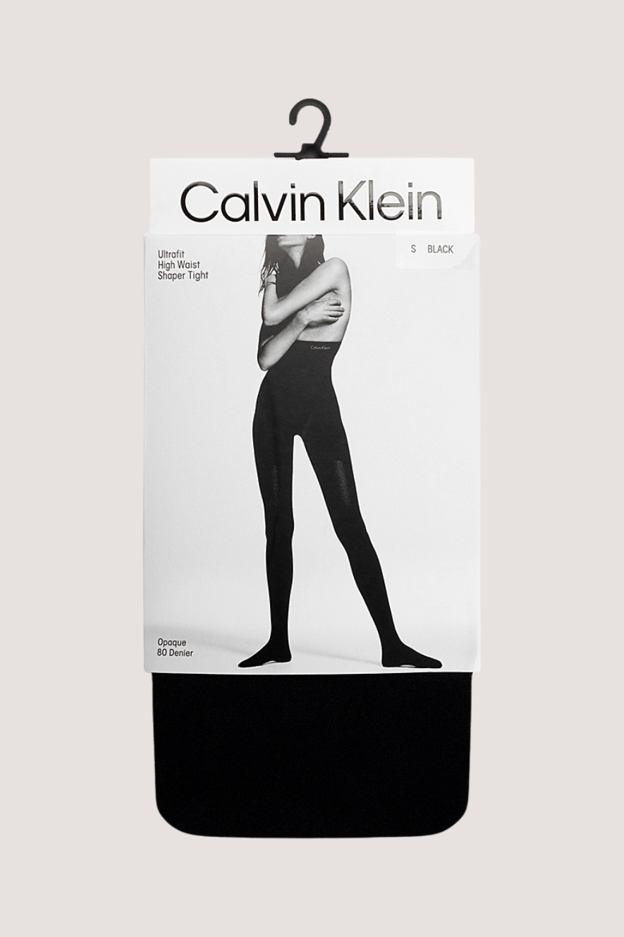 CALVIN KLEIN - WOMEN TIGHT 1P SHAPER 80 DN - BLACK