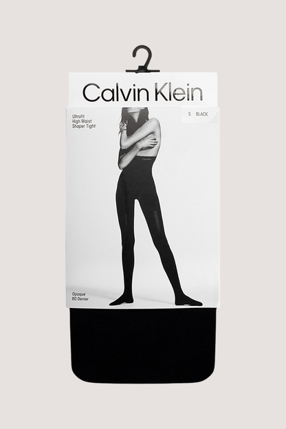 CALVIN KLEIN - WOMEN TIGHT 1P SHAPER 80 DN - BLACK