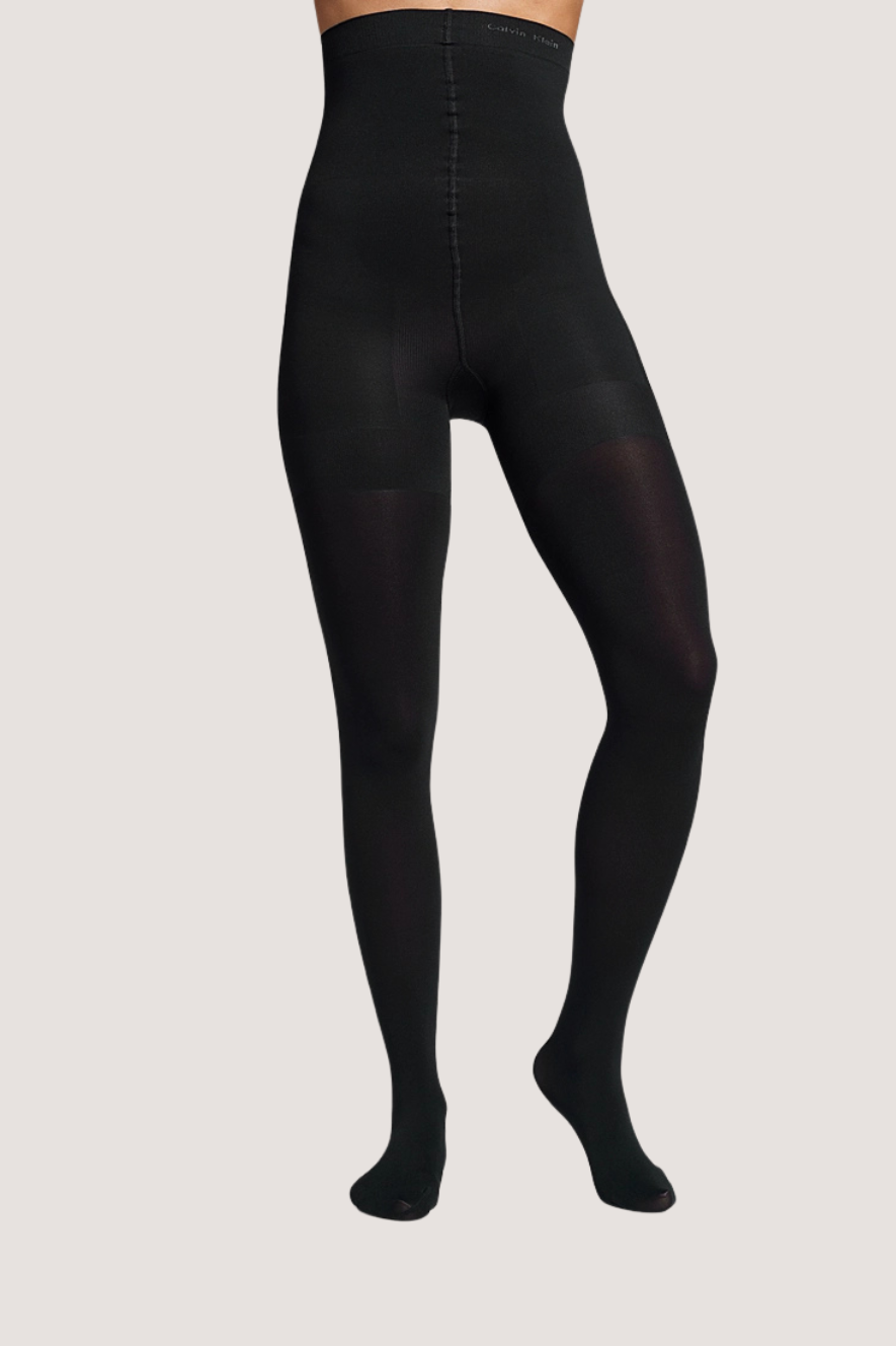 CALVIN KLEIN - WOMEN TIGHT 1P SHAPER 80 DN - BLACK