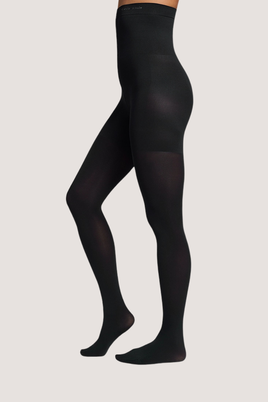 CALVIN KLEIN - WOMEN TIGHT 1P SHAPER 80 DN - BLACK