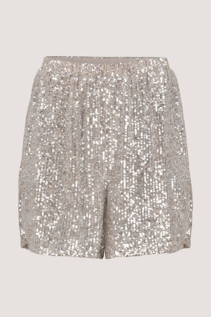 CRÁS - HANNAH SHORTS - CREAM SILVER