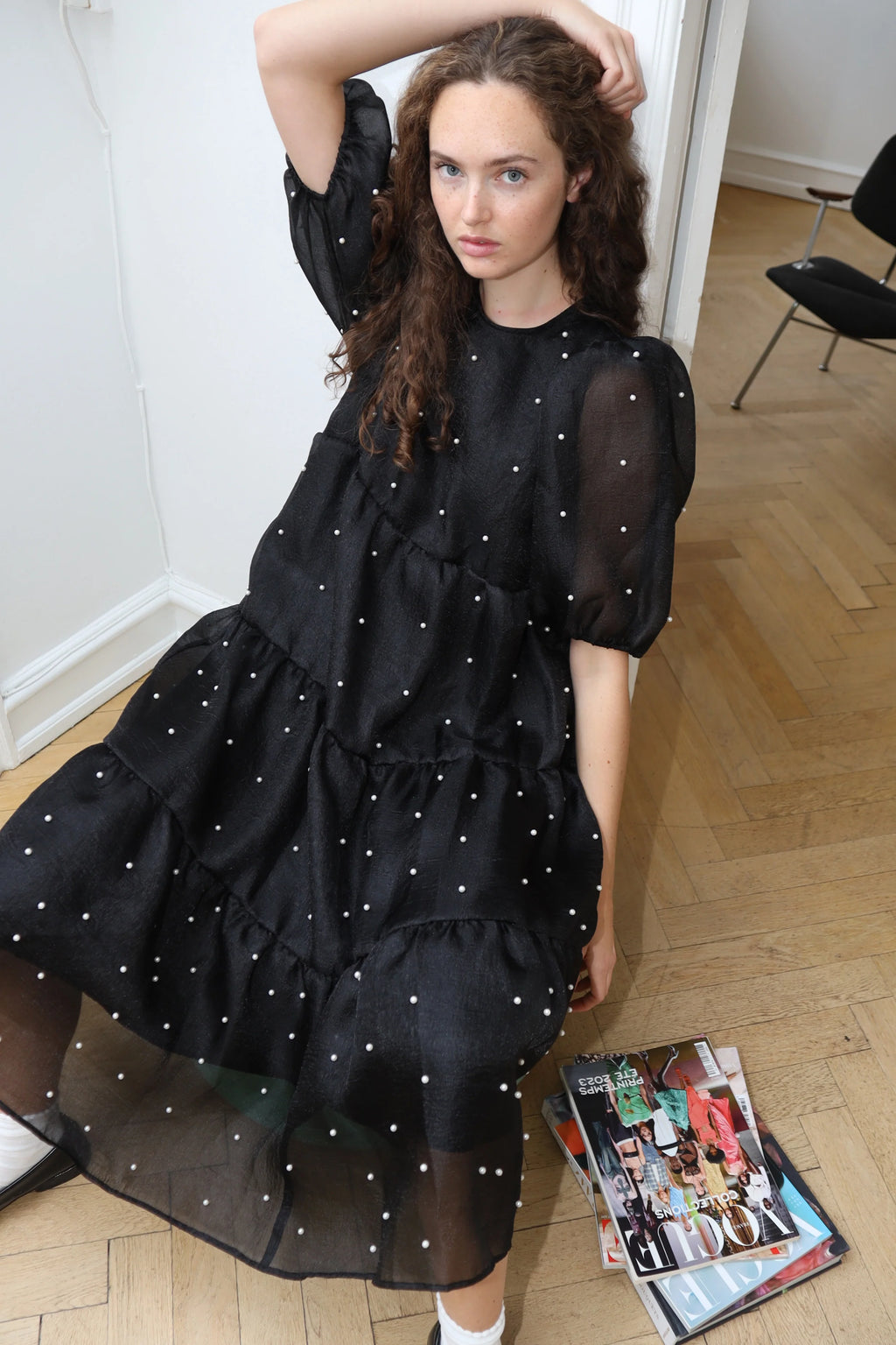 CRÁS - LYLA DRESS - BLACK