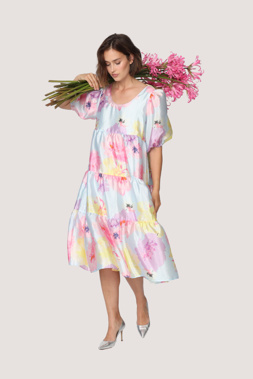 CRÁS - LYRACRAS DRESS - PALE PEONY