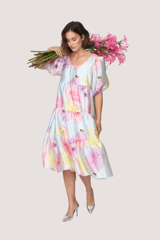 CRÁS - LYRACRAS DRESS - PALE PEONY