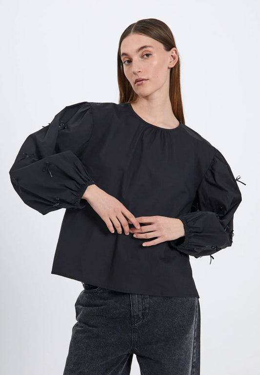 NORR - CEST BOW TOP - BLACK