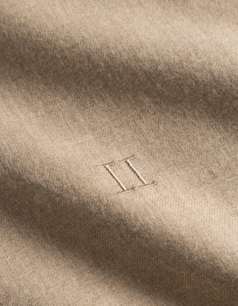 LES DEUX - DESERT REG SHIRT - LIGHT DESERT SAND MELANGE