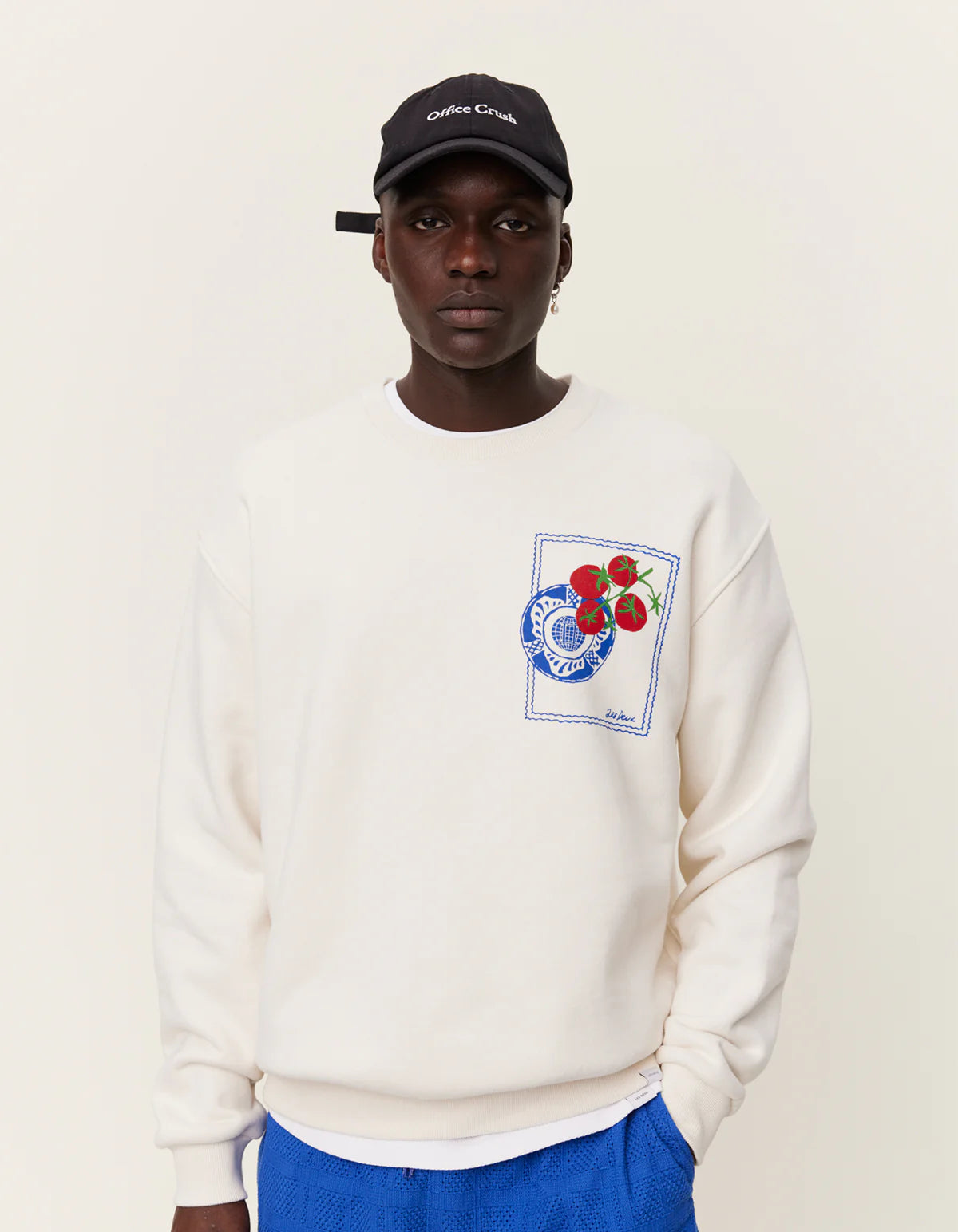 LES DEUX - DORIAN SWEATSHIRT - IVORY