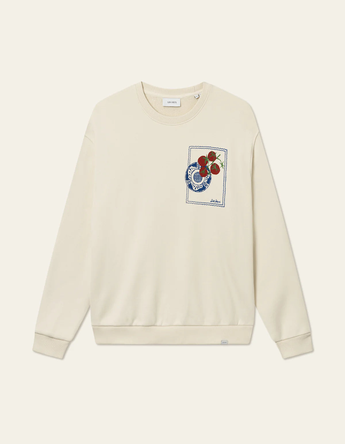 LES DEUX - DORIAN SWEATSHIRT - IVORY