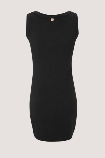 ESMÉ STUDÍOS - ESPENELOPE SLIM FIT TANK DRESS - BLACK