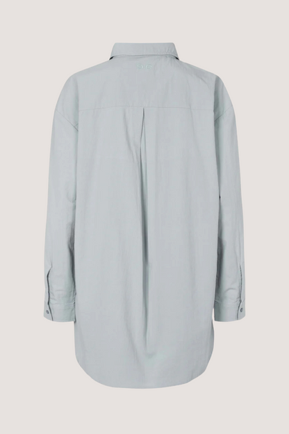 ESMÉ STUDÍOS - ESRUBY LS SHIRT - BLUE FOG