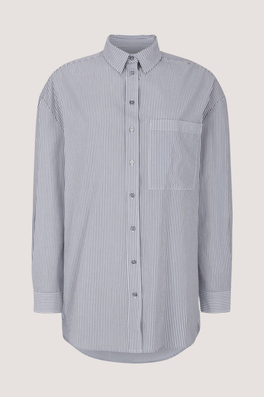 ESMÉ STUDÍOS - ESRUBY LS SHIRT GOTS - TRADEWINDS STRIPES