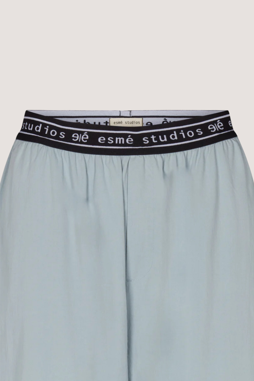ESMÉ STUDÍOS - ESRUBY PANTS GOTS - BLUE FOG