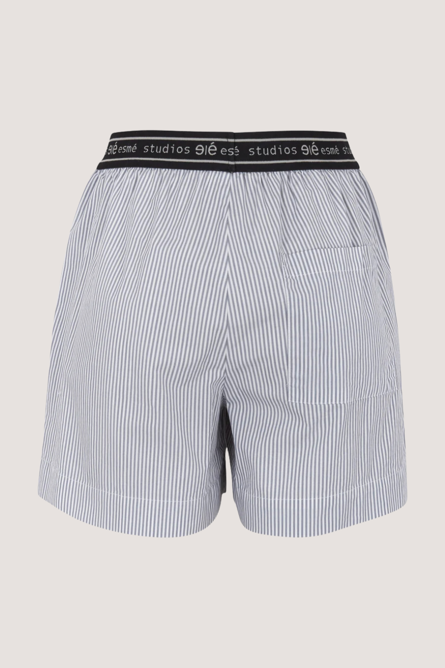 ESMÉ STUDÍOS - ESRUBY SHORTS GOTS - TRADEWINDS STRIPES