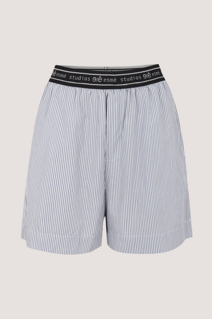 ESMÉ STUDÍOS - ESRUBY SHORTS GOTS - TRADEWINDS STRIPES