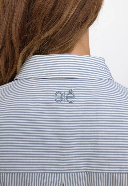 ESMÉ STUDIOS - ESRUBY LS SHIRT GOTS - TRADEWINDS STRIPES