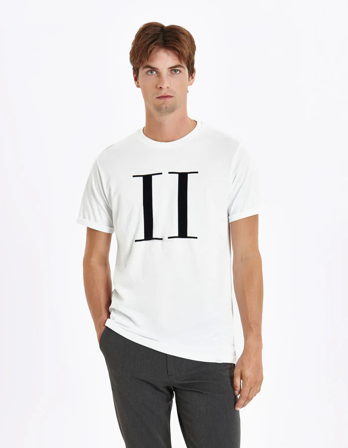 LES DEUX - ENCORE T-SHIRT - WHITE/BLACK