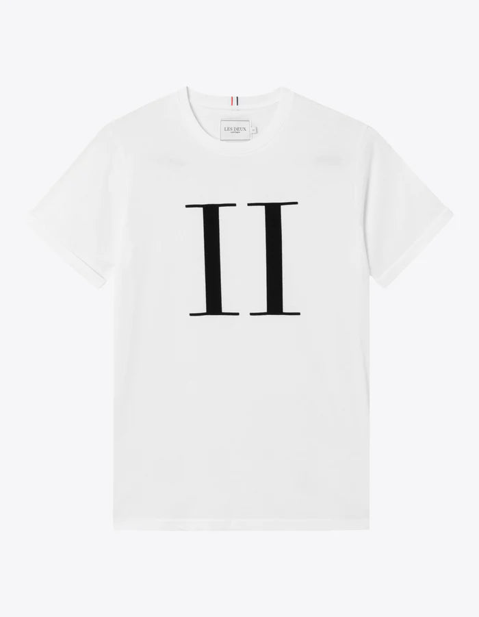 LES DEUX - ENCORE T-SHIRT - WHITE/BLACK