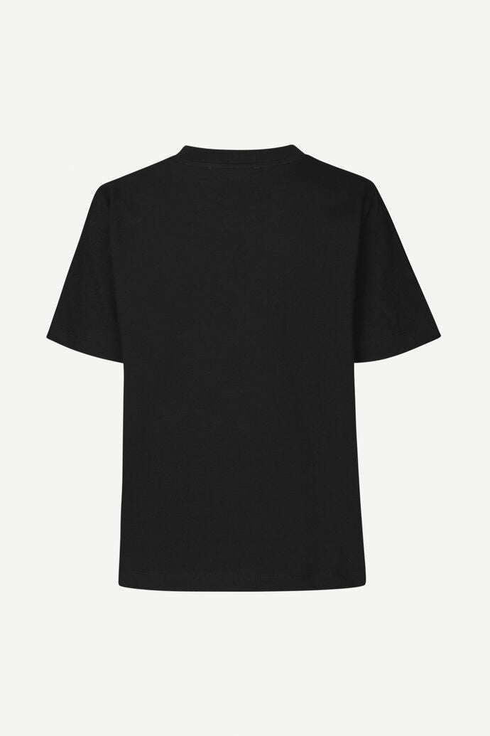 SAMSØE SAMSØE - CAMINO T-SHIRT SS - BLACK