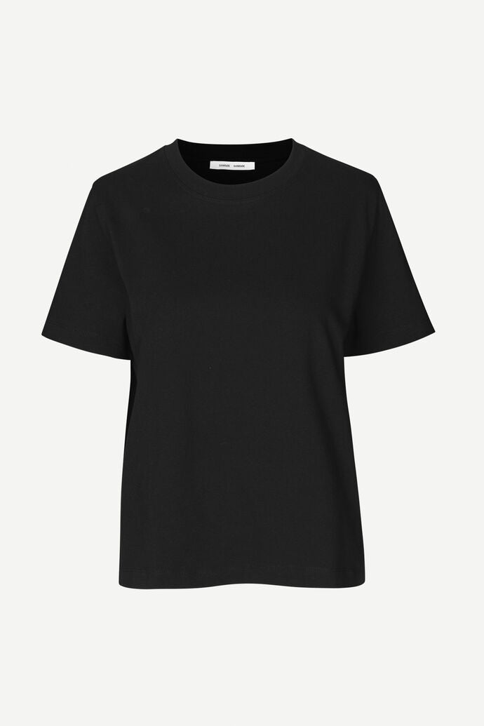 SAMSØE SAMSØE - CAMINO T-SHIRT SS - BLACK