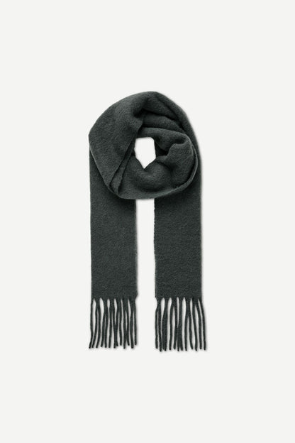 SAMSØE SAMSØE - TINA SCARF - VOLCANIC ASH