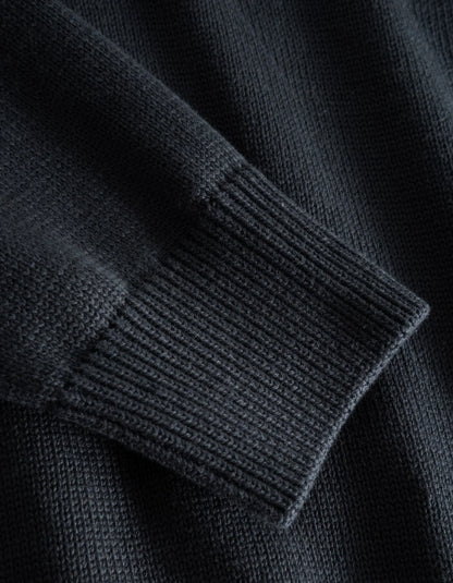 LES DEUX - GARY COTTON KNIT - DARK NAVY