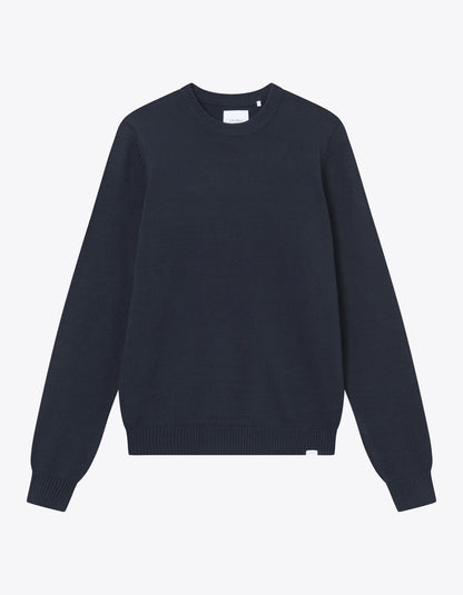 LES DEUX - GARY COTTON KNIT - DARK NAVY