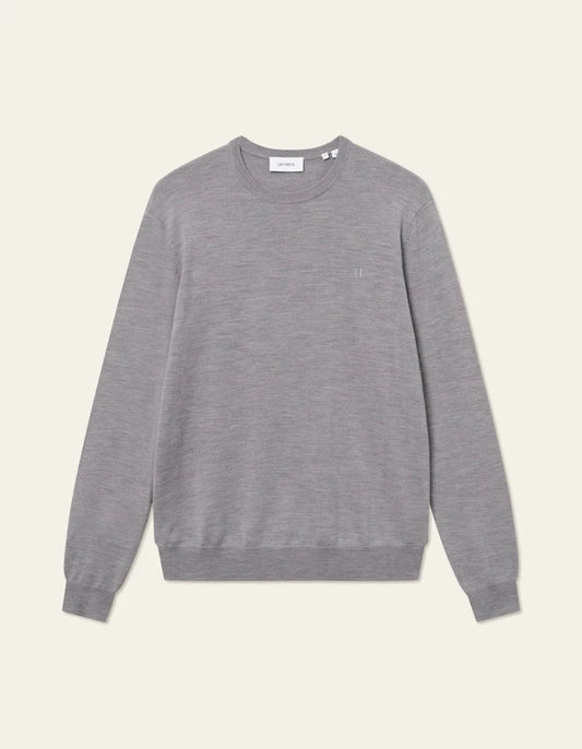 LES DEUX - GREYSON MAINO KNIT - CONCRETE MELANGE