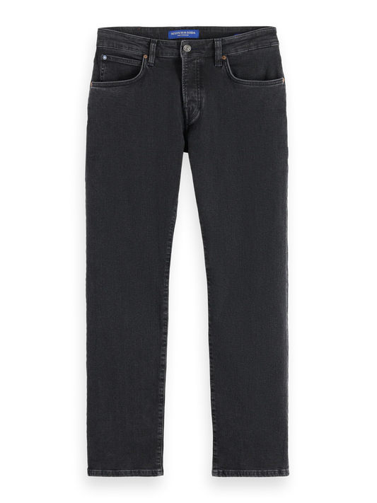 SCOTCH & SODA - CORE THE ZEE STRIGHT JEANS - CITY BLACK