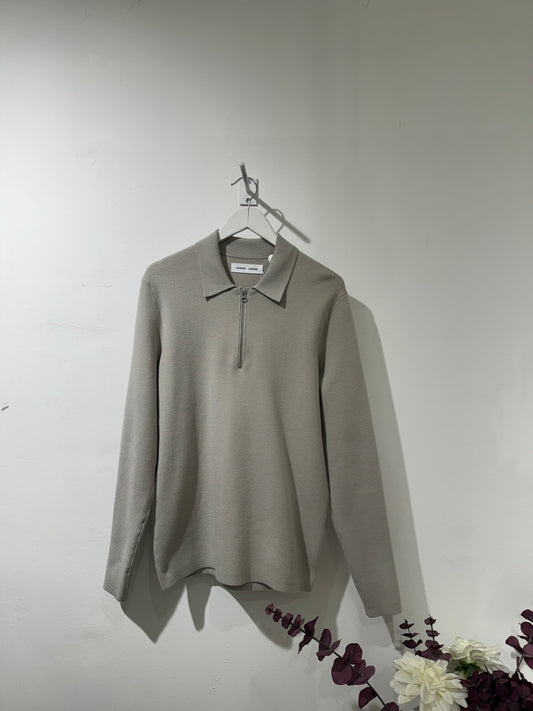 SAMSØE SAMSØE - GUNA HALF ZIP - MOONSTRUCK