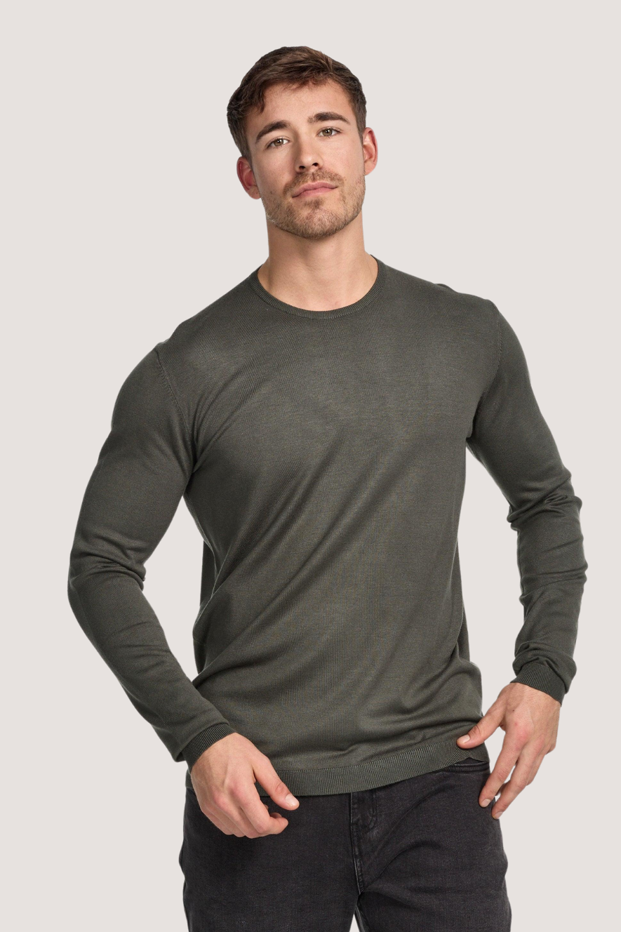 JEFF - GREYSON KNIT - ARMY