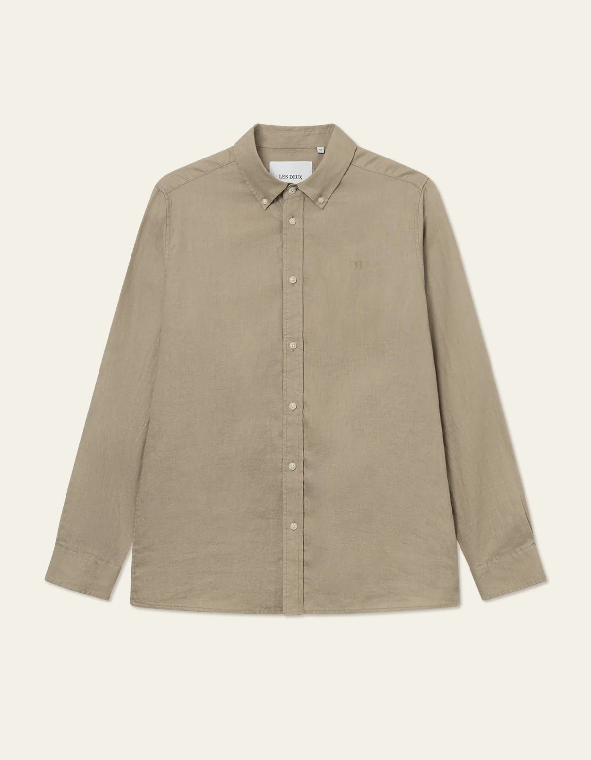 LES DEUX - KRISTIAN B.D SHIRT - DARK SAND