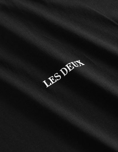 LES DEUX - LENS T-SHIRT - BLACK