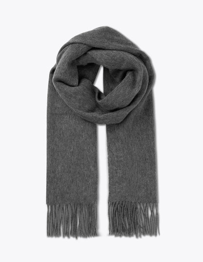 LES DEUX - WOOL SCARF - GREY