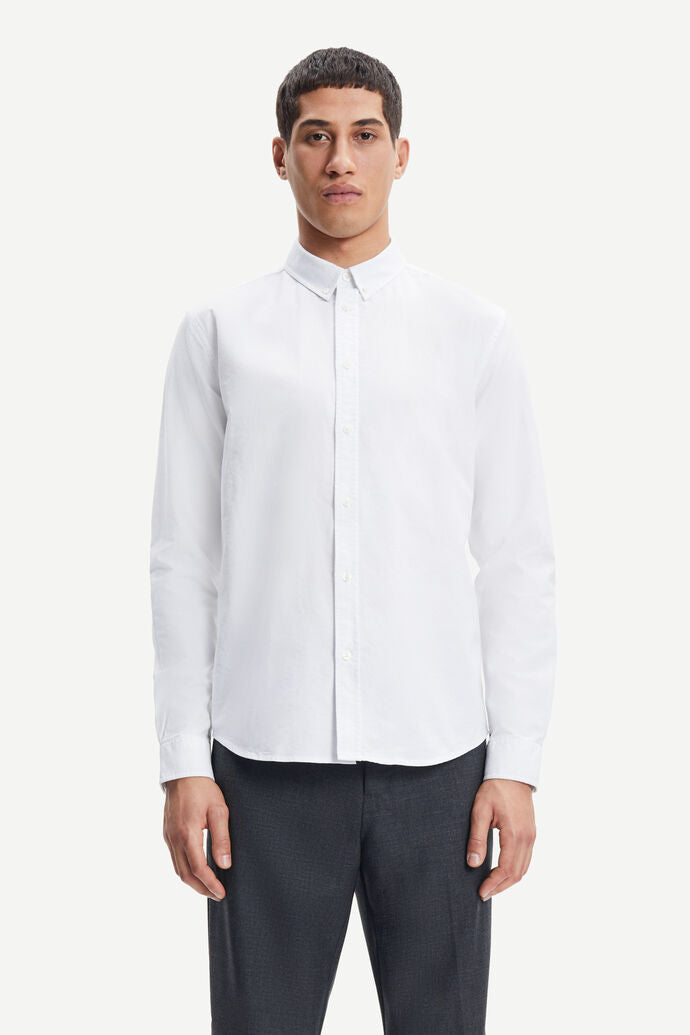 SAMSØE SAMSØE - LIAM BX SHIRT - WHITE