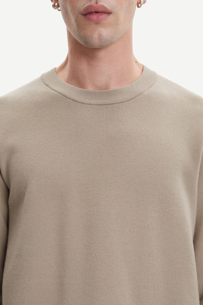 SAMSØE SAMSØE - GUNAN CREW NECK - PURE CASHMERE