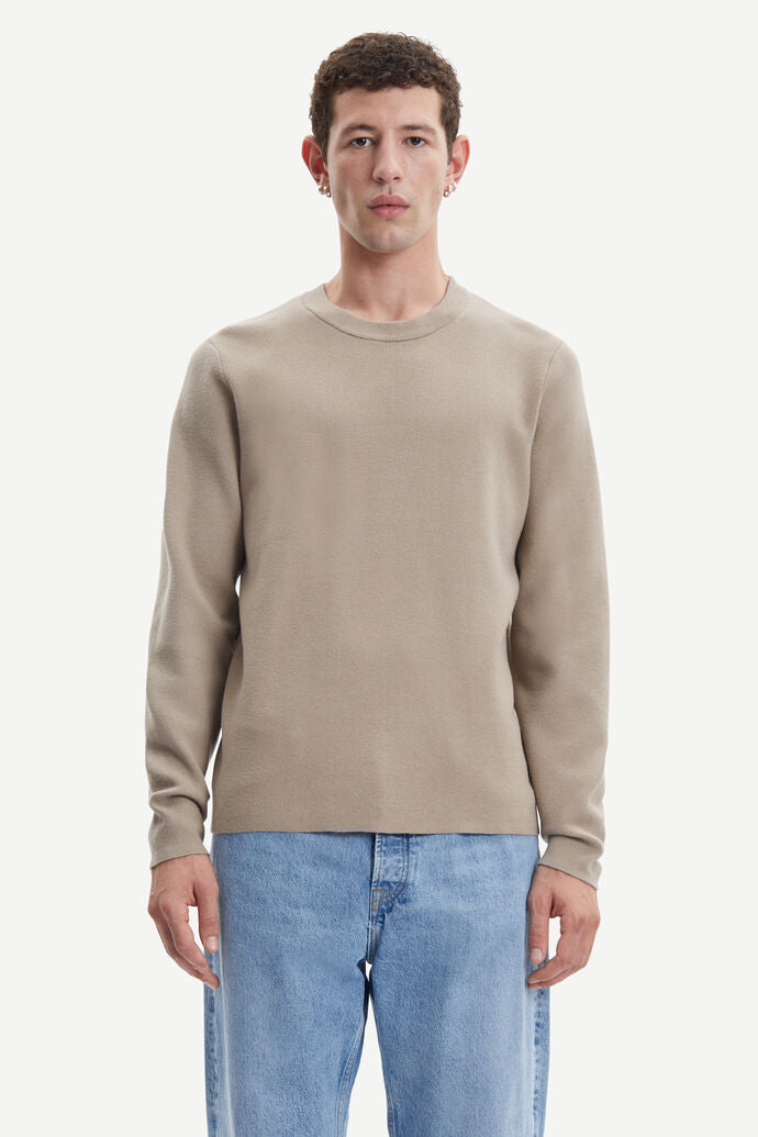 SAMSØE SAMSØE - GUNAN CREW NECK - PURE CASHMERE