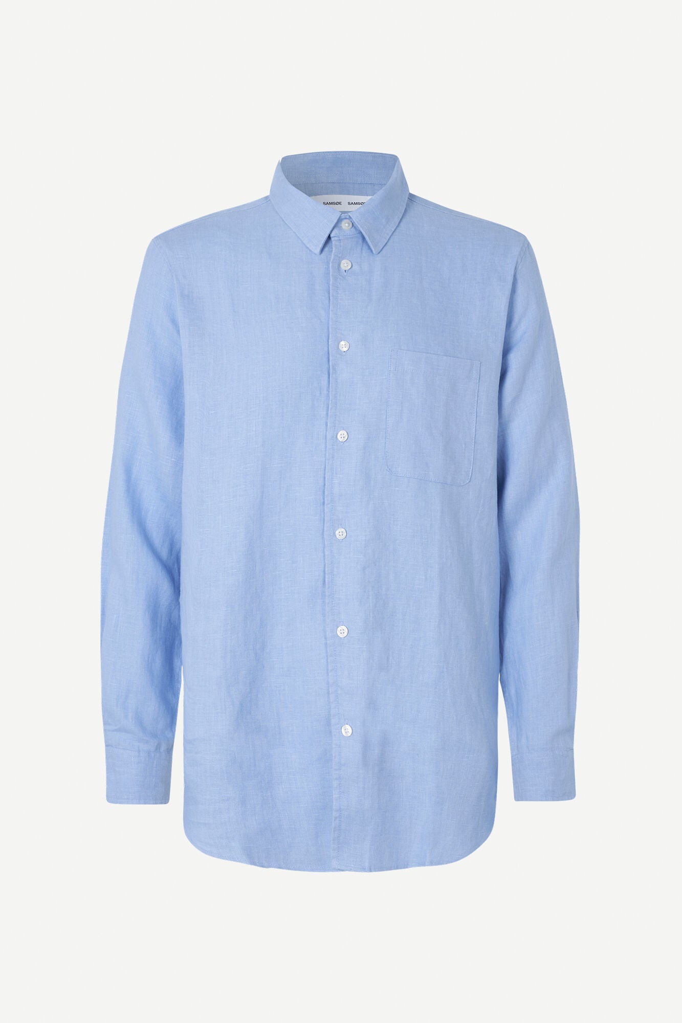 SAMSØE SAMSØE - LIAM NF SHIRT - BRUNNERA BLUE