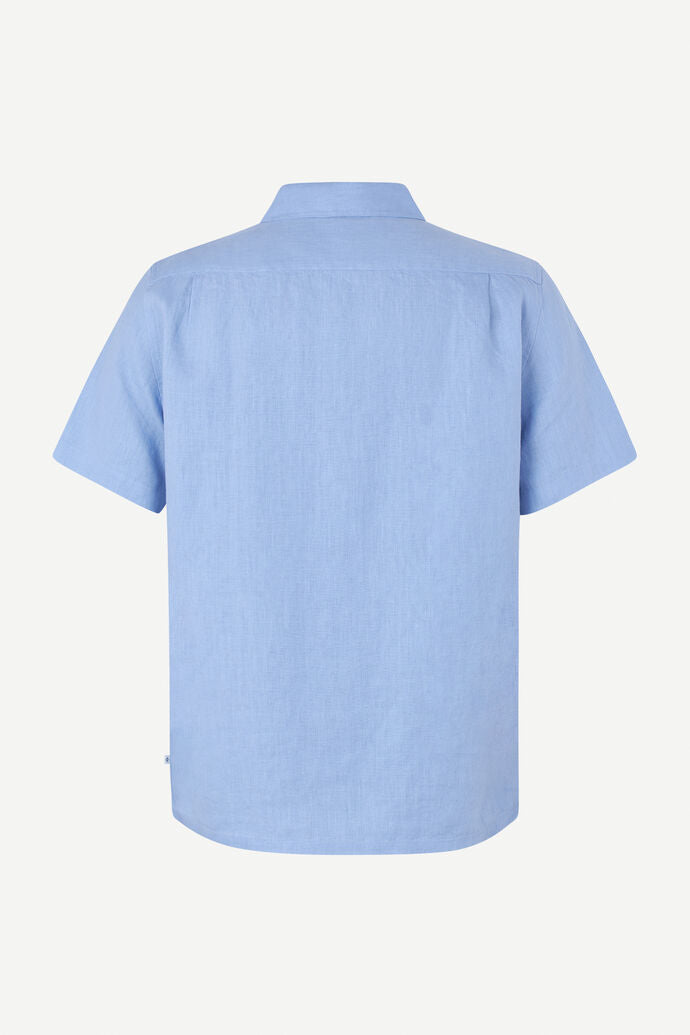 SAMSØE SAMSØE - SAAVAN JX SHIRT - BRUNNERA BLUE