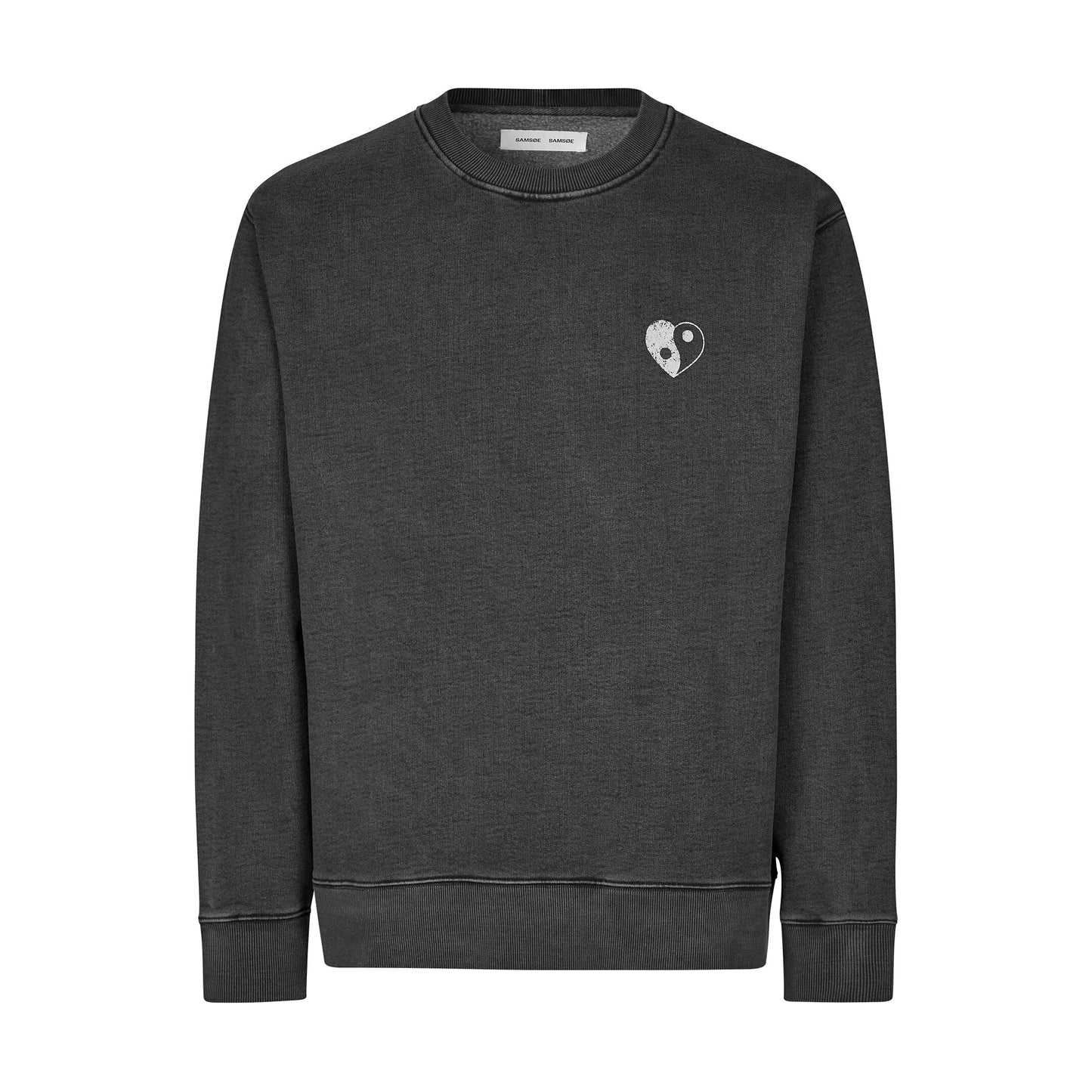 SAMSØE SAMSØE - SAPOETRY SWEATSHIRT - BLACK BALANCE