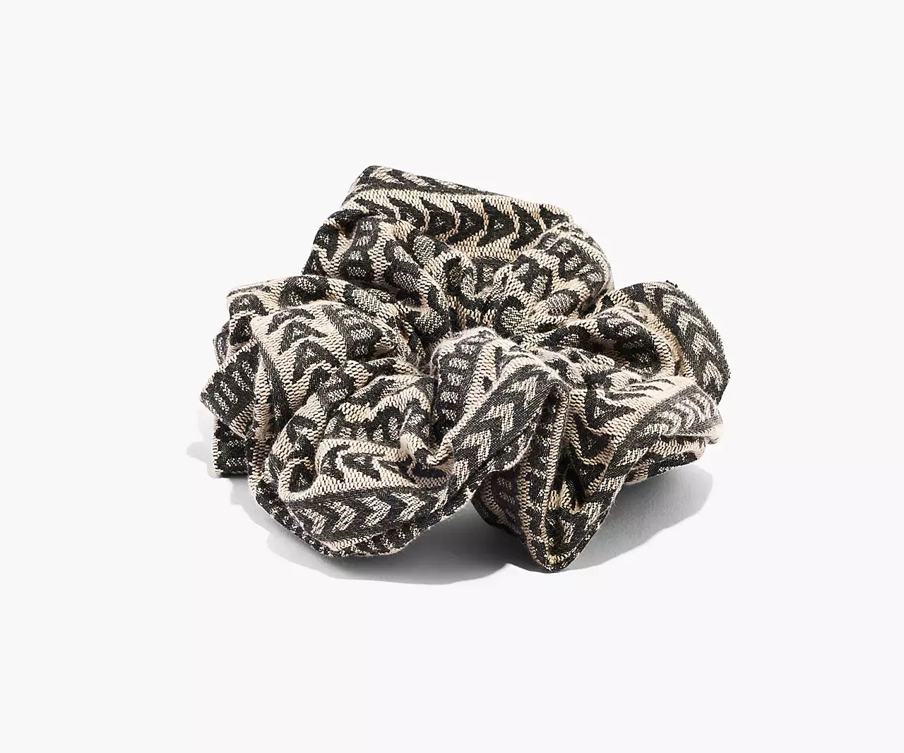 MARC JACOBS - JACQUARD SCRUNCHIE - NATURAL JACQUARD