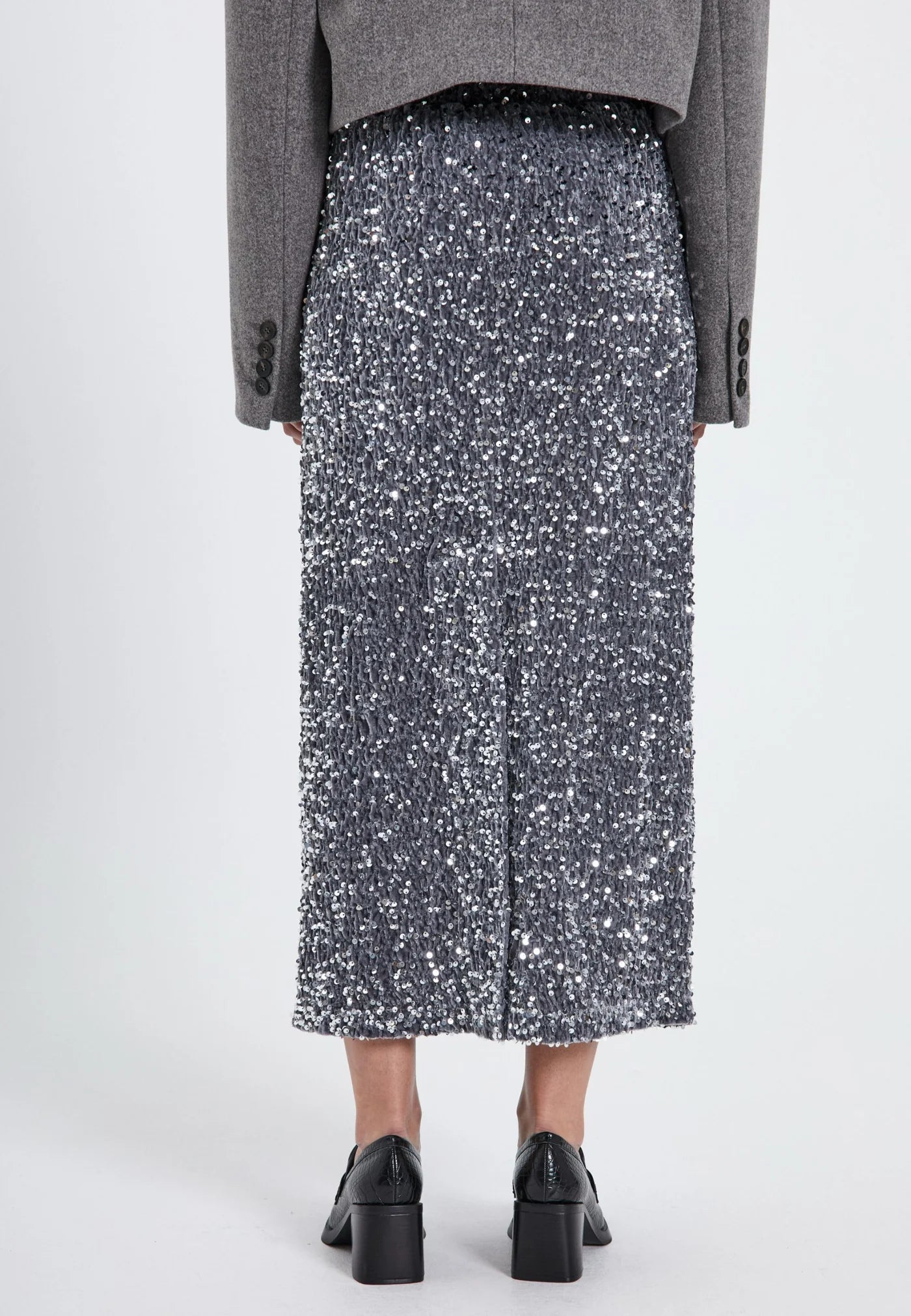 NORR - MILAN SKIRT - SILVER