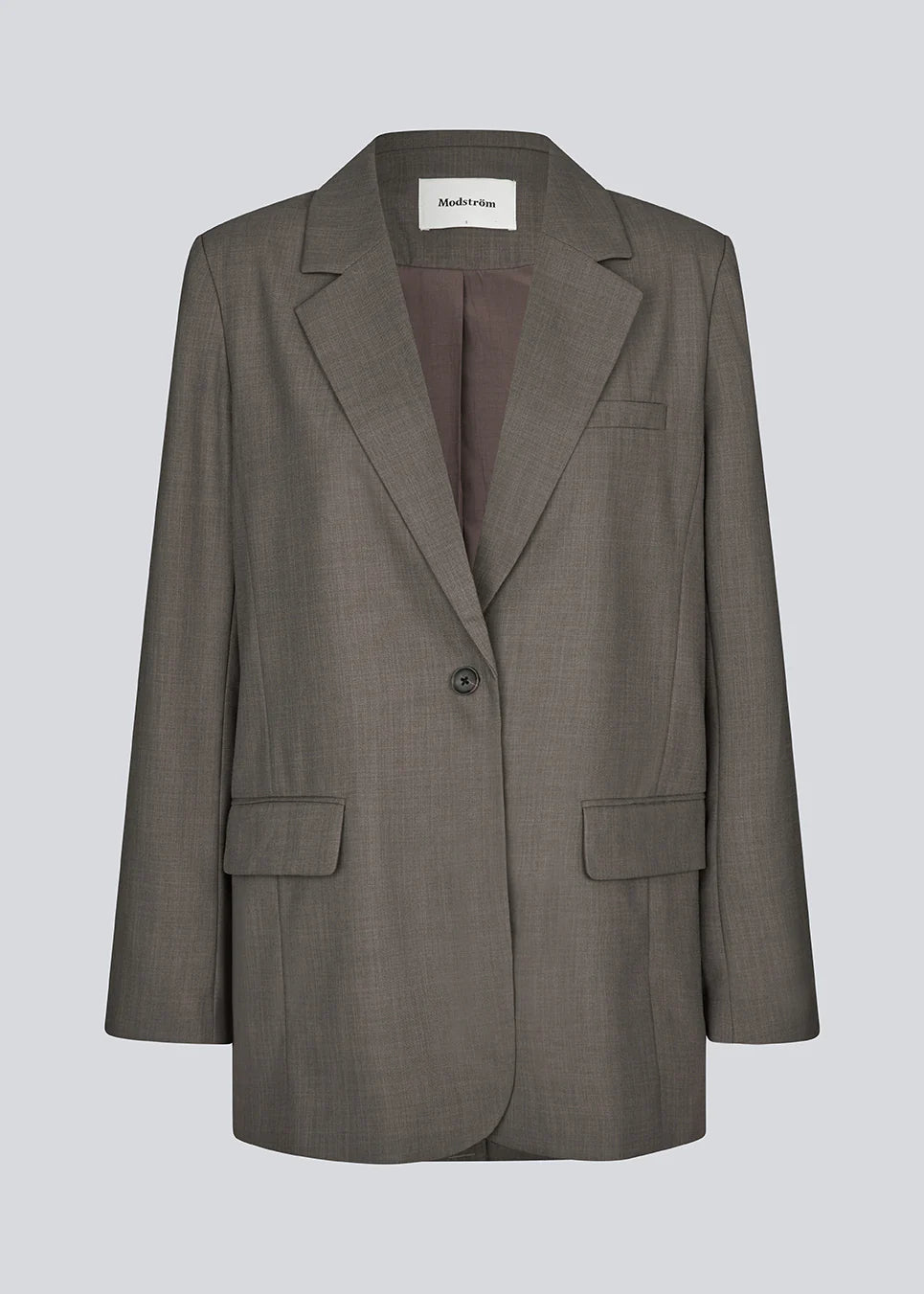 MODSTRÖM - GALEMD 2 BLAZER - WARM GRAY