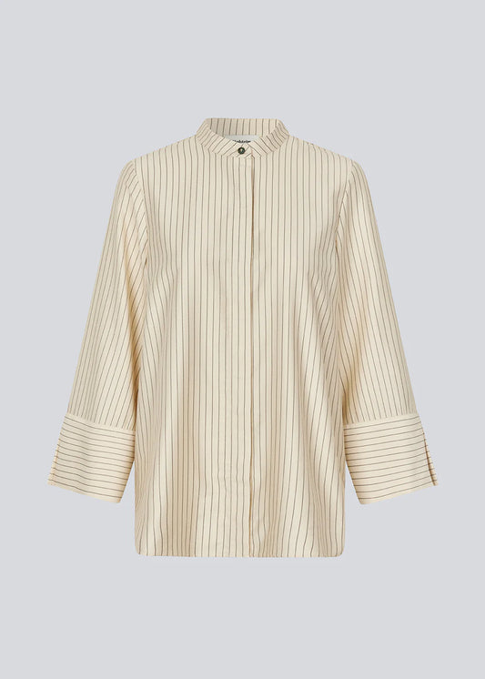 MODSTRÖM - ISABEL SHIRT - SUMMER SAND PINSTRIPE