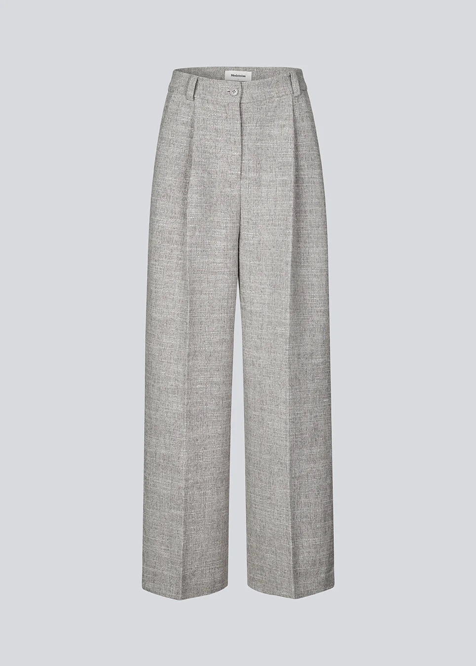 MODSTRÖM - KIERAMD PANTS - GREY MELANGE